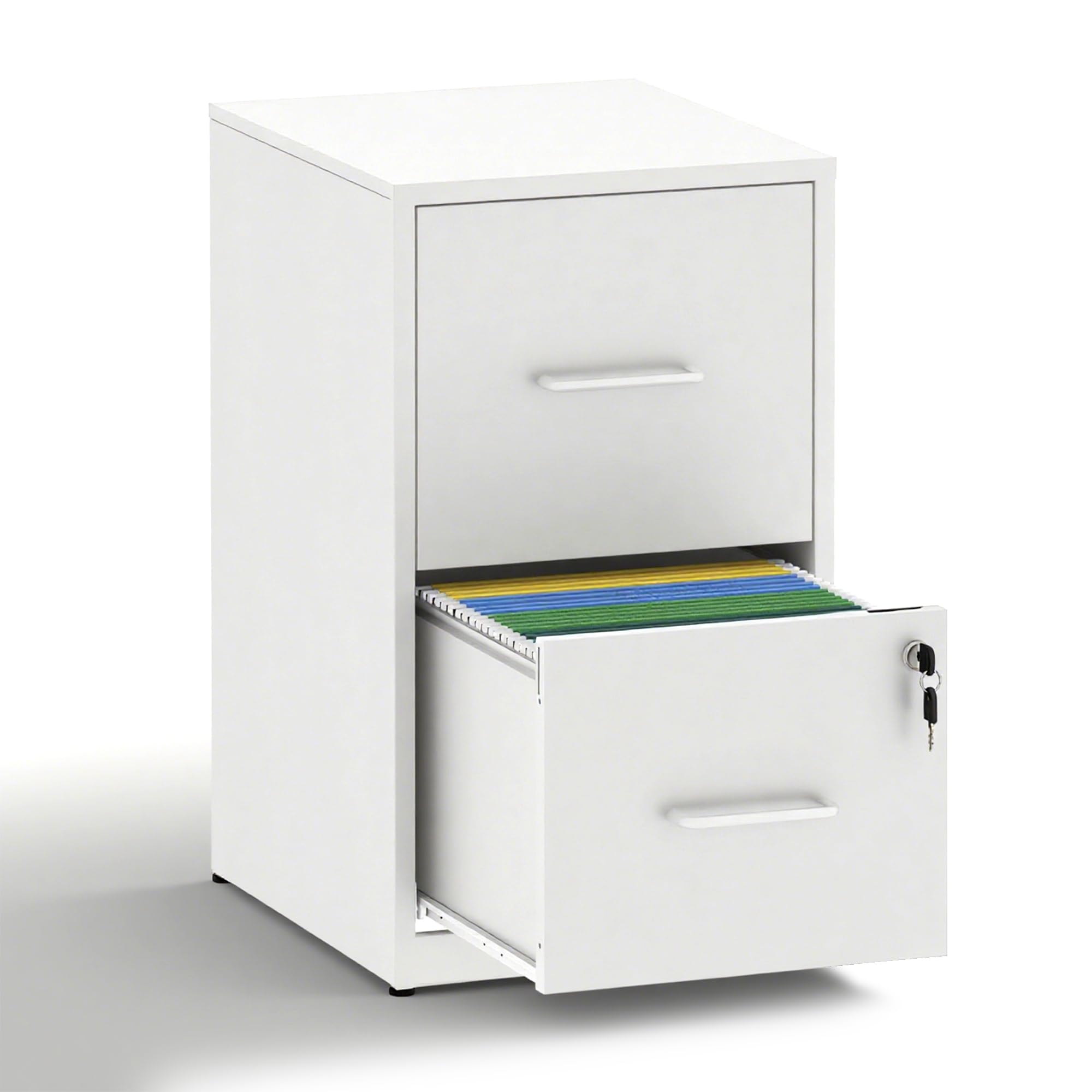 2 Drawer File Cabinet with Lock,Metal File Cabinet for Home Office