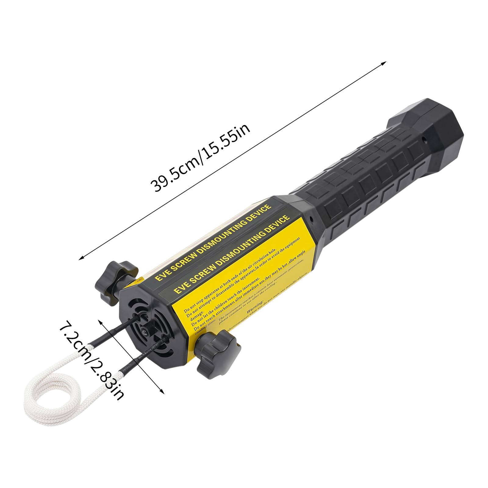 Magnetischer Induktionsheizer, 1000W 220V Flammenloses Induktionsheizer Tragbares Induktionsheizgerät Kfz Flameless Schrauben Werkzeug, 3 Spulenohne ohne Flamme zum Entfernen Verrosteter Schrauben