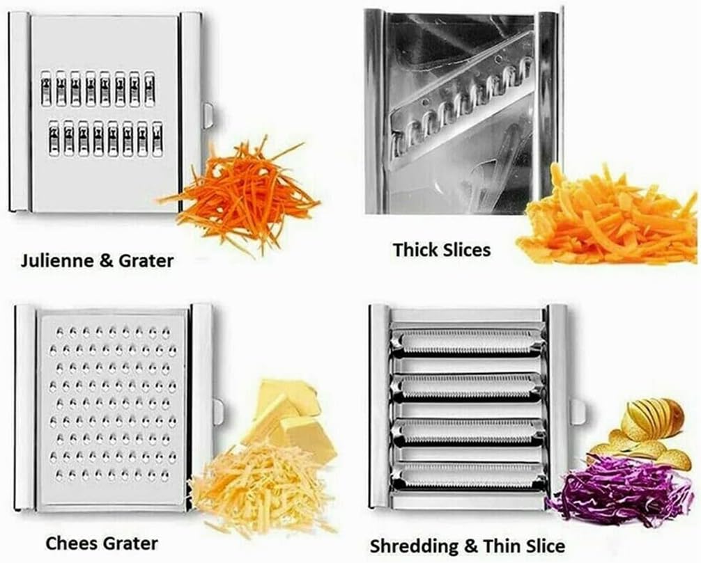 Multifunctional Vegetable Slicer Stainless Steel Grater Fruit Potato Peeler Adjustable Kitchen Tools