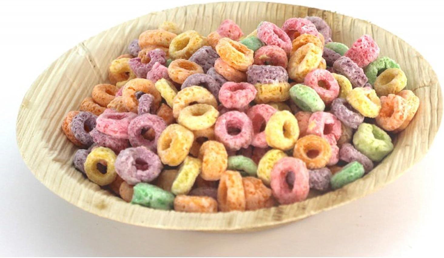 Bio Mart | Ecofriendly, Reusable | Compostable | Wedding, BBQ, Catering Plates | Deep Round Pie Desert & Diner Combination set | Plates & Cutleries (6"+10"Plates Pack of 50)