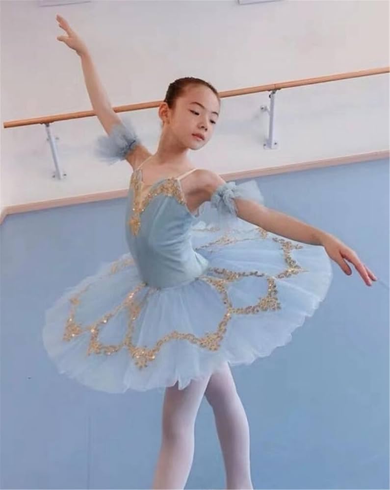 Amazon.co.jp: 女の子バレエチュチュチュールドレスノースリーブ