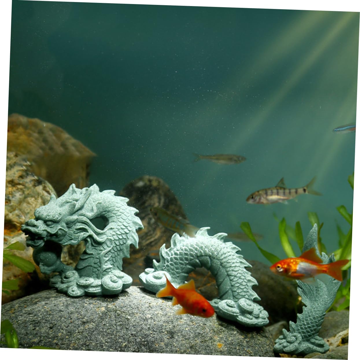 Amazon.co.jp: TOPPERFUN 室内外両用の樹脂製ミニドラゴン形状の植木鉢
