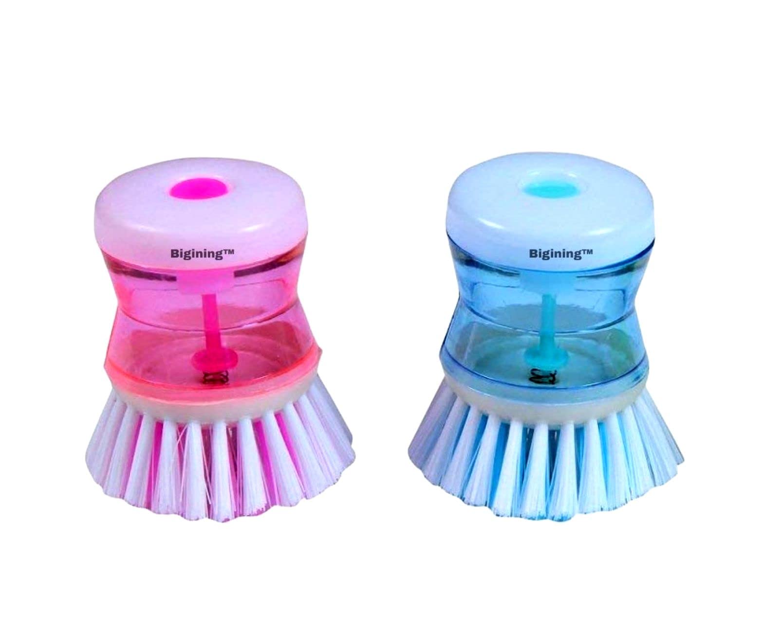See full amazon price history chart for Bigining™ Dish/washbasin/Utensils/Cutlery Washing and Cleaning Brush with Liquid soap Holder and Dispenser (Pack of 2) Bigining™ Dish/washbasin/Utensils/Cutlery Washing and Cleaning Brush with Liquid soap Holder and Dispenser (Pack of 2) (B09N2FFVKY) Amazon Price History, Amazon Price Tracker