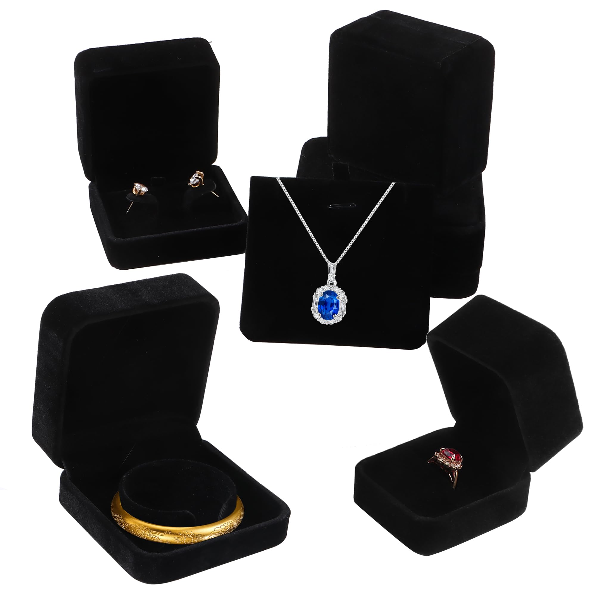 Scatola Porta Gioielli Cofanetto Bijoux con Specchio e Chiave
