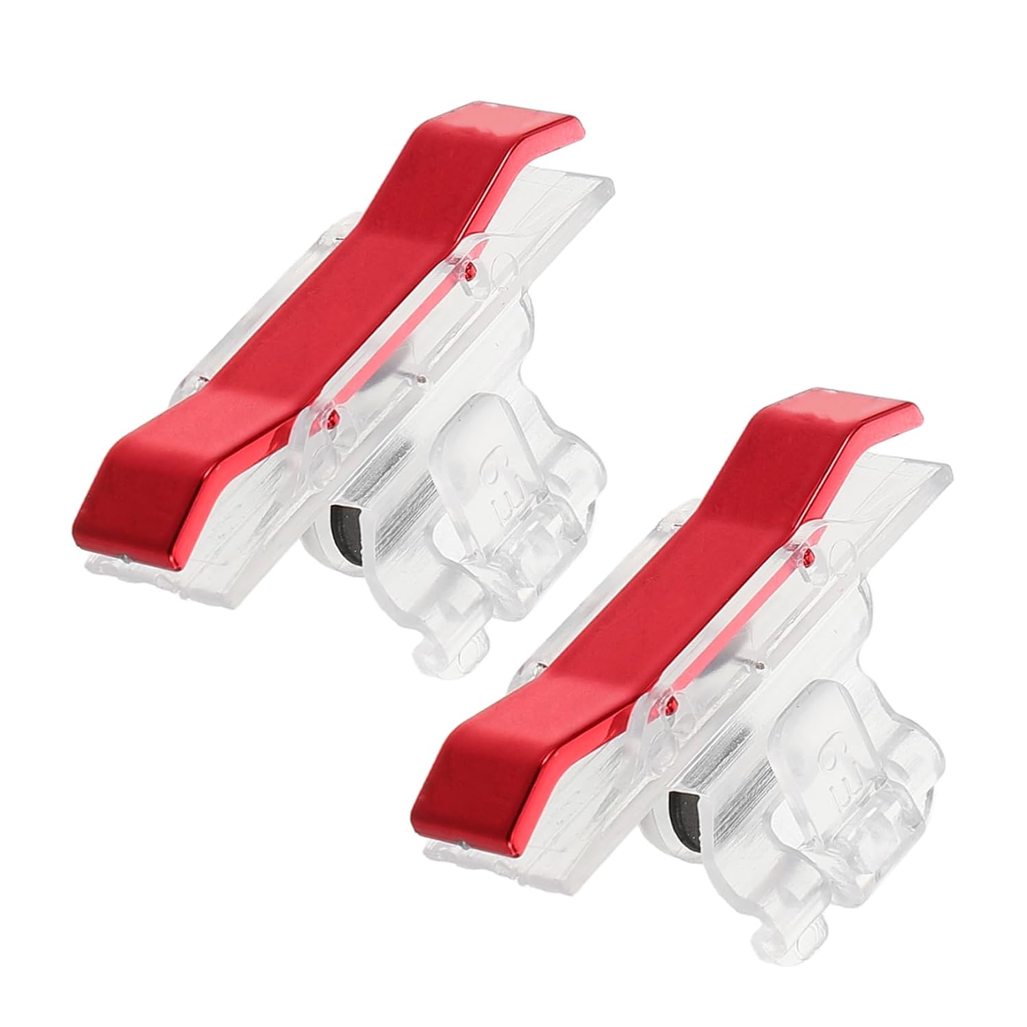 DIYEAH 1pair Mobile Game Controller Triggers for Enhanced Shooting Accuracy Ergonomic Hand Improved Control for Mobile Gaming Compatible Smartphones