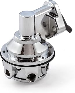 Speedmaster PCE146.1011 Compatible with Chevy BBC 454 High Volume Mechanical Fuel Pump Chrome 3/8" NPT Fitting