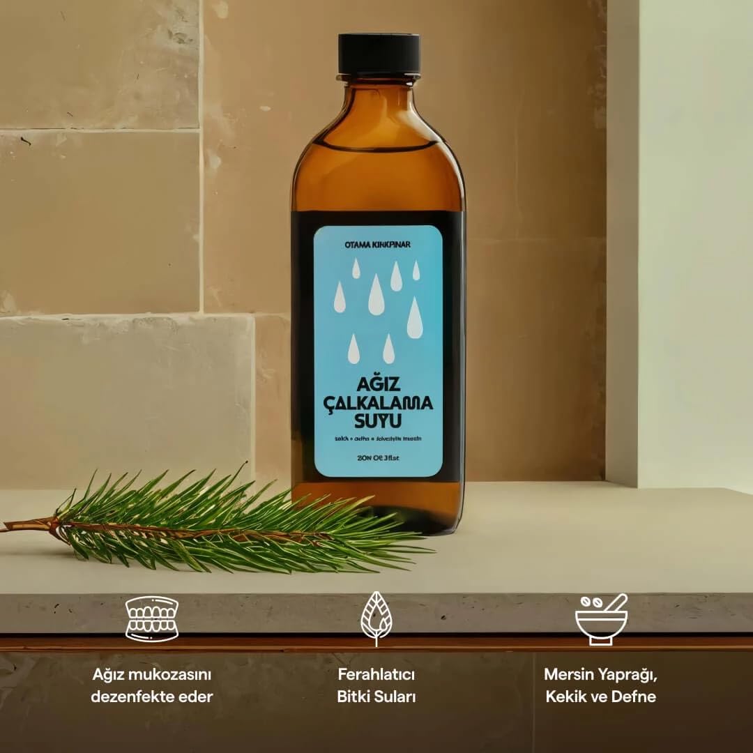 Otama Kırkpınar Doğal Vegan Ağız Çalkalama Suyu 150 ML (2 paketi)