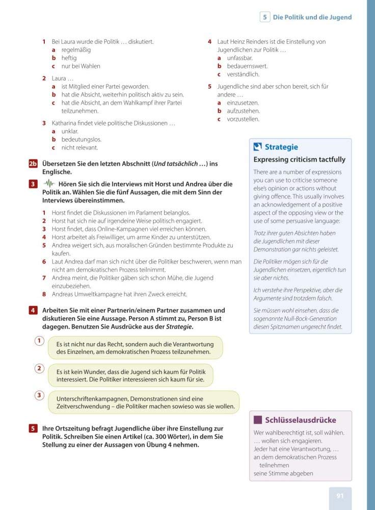 AQA German: A Level Year 2 Student Book