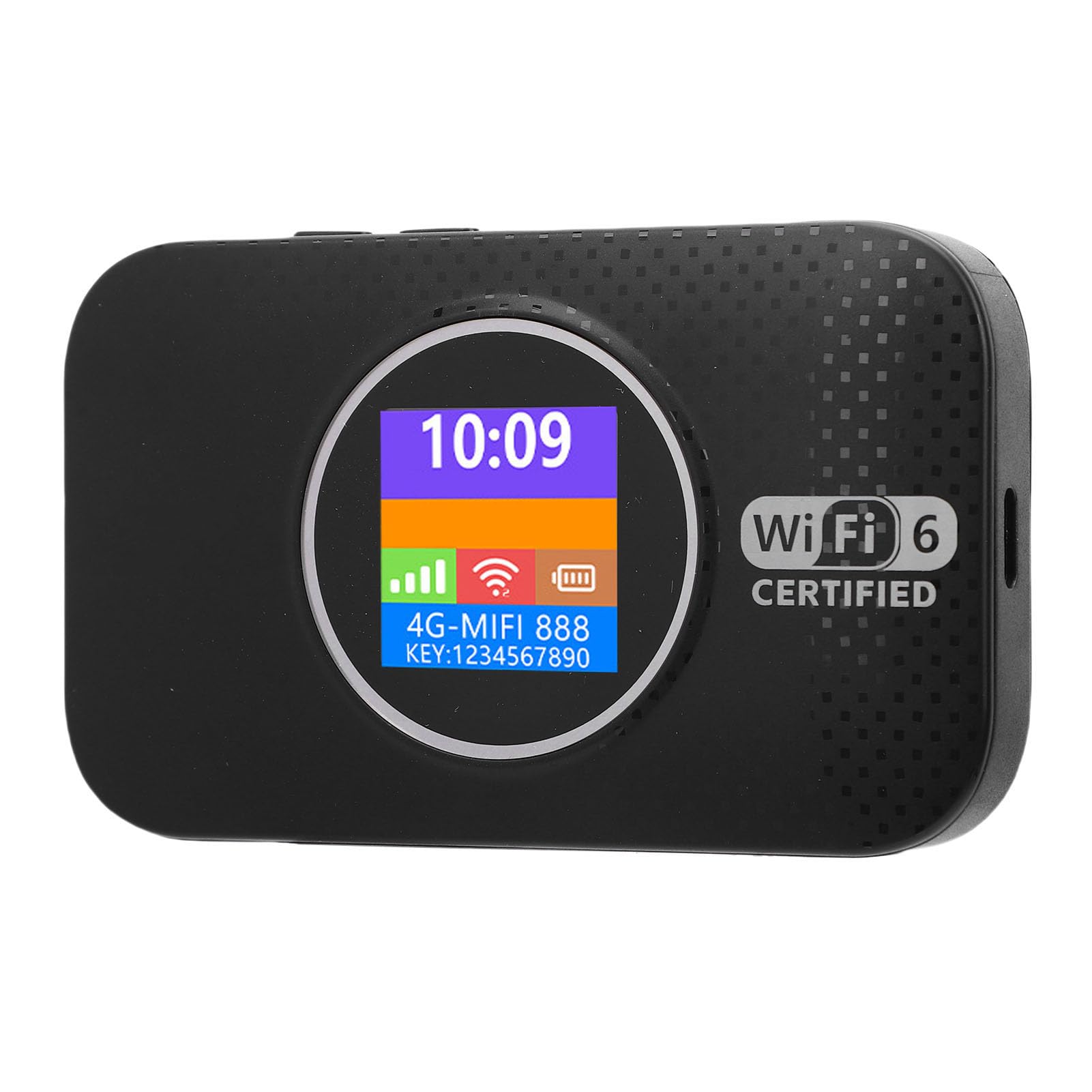 Cocoarm Router Hotspot Mobile 4G LTE, WiFi 6 300Mbps (BLACK)