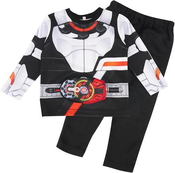 Amazon 仮面ライダー ギーツ 変身 長袖 パジャマ 100 110 1 130 男の子 なりきり キッズ 子供 こども かっこいい ヒーロー ルームウェア デザイアドライバー 秋 春 幼稚園 保育園 小学生 男児 サイズ100 パジャマ 通販