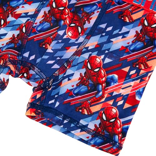Spiderman TABP52009 Boys' Toddler Superhero Friends Exclusive Underwear With Iron Man, Hulk & More 2/3T & 4T, 7-Pack Spidy Athletic Boxer Brief thumb #3