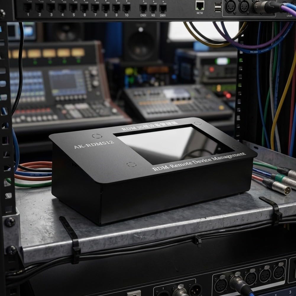 Controlador DMX512 Administrador de dispositivos Smart RDM de 512 canales