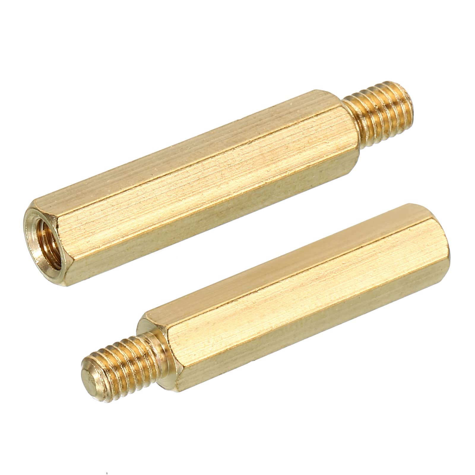 LBY 500pcs M2.5 Brass Spacer Standoff Screw Nut Assortment Kit - 12 Sizes Male Female Hex - View #12
