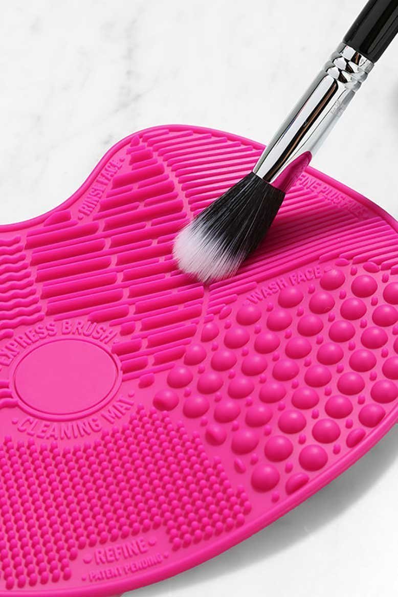 Cartxomy Spa Express Makeup Brush Cleaning Mat (Pink) 4