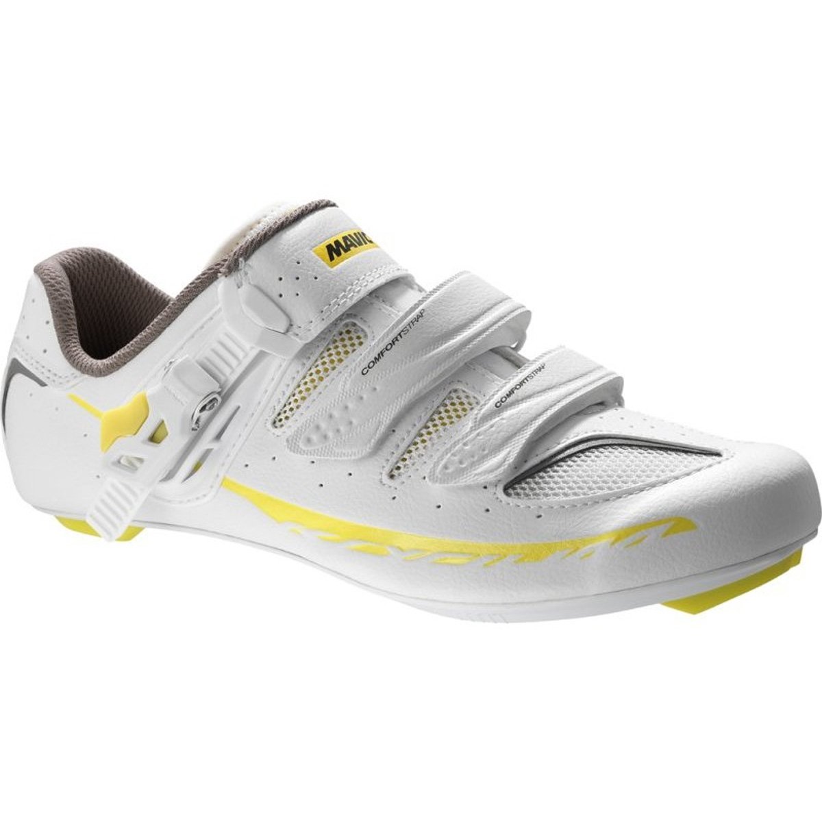 Mavic Women's Ksyrium Elite II Road Shoes 7 Yellow/White