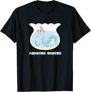 モンスターハンター ラギアクルスとアイルー FP Tシャツ