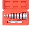DAYUAN Bearing Tool Set, 11 Piece Aluminum Bushing & Seal Driver Kit for Automotive Wheel Bearings, Master Universal Kit with Carrying Case