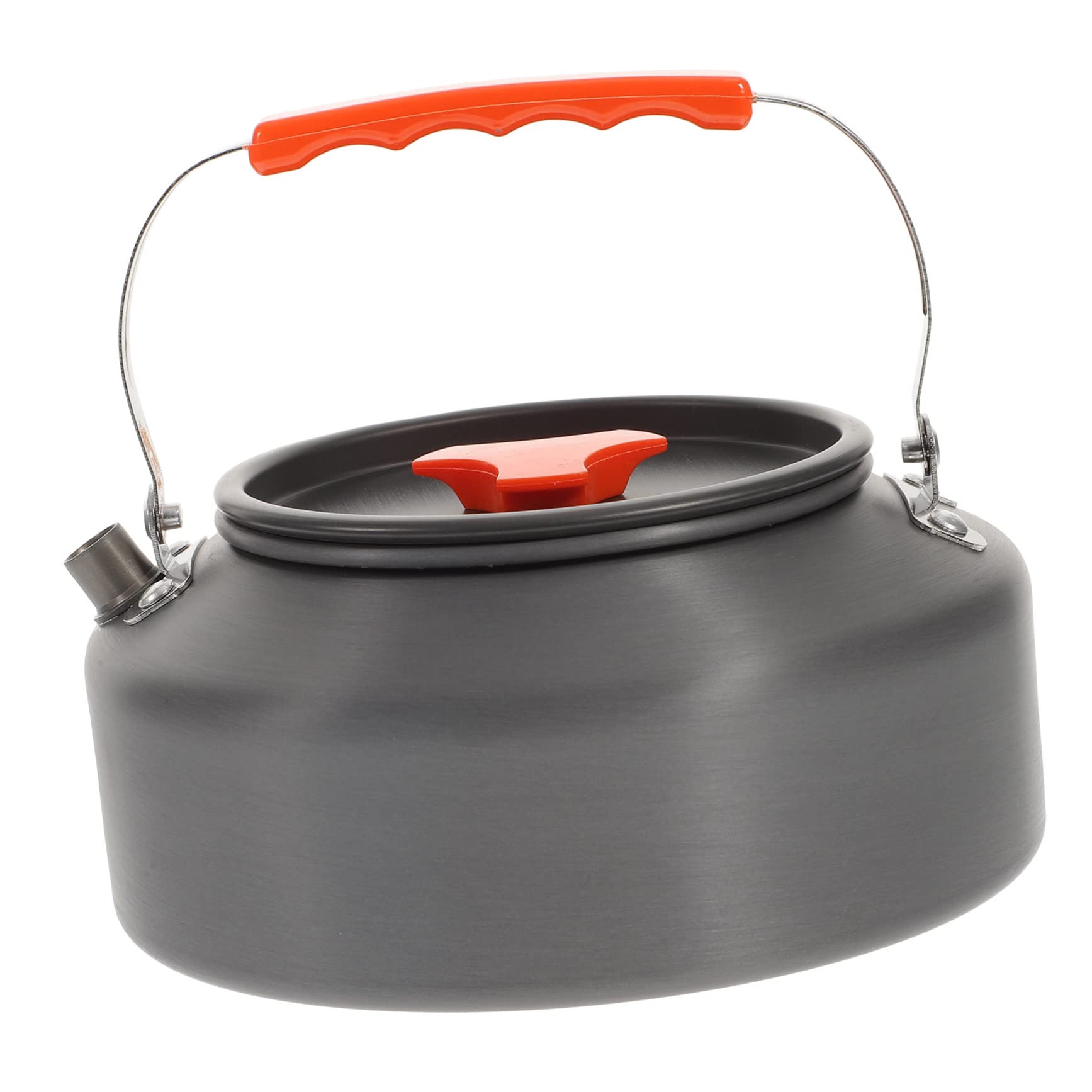 GANAZONO Boiling Kettle for Camping 1pc Aluminum Alloy Large Tea Pot Stove Top Pot for Outdoor Home and