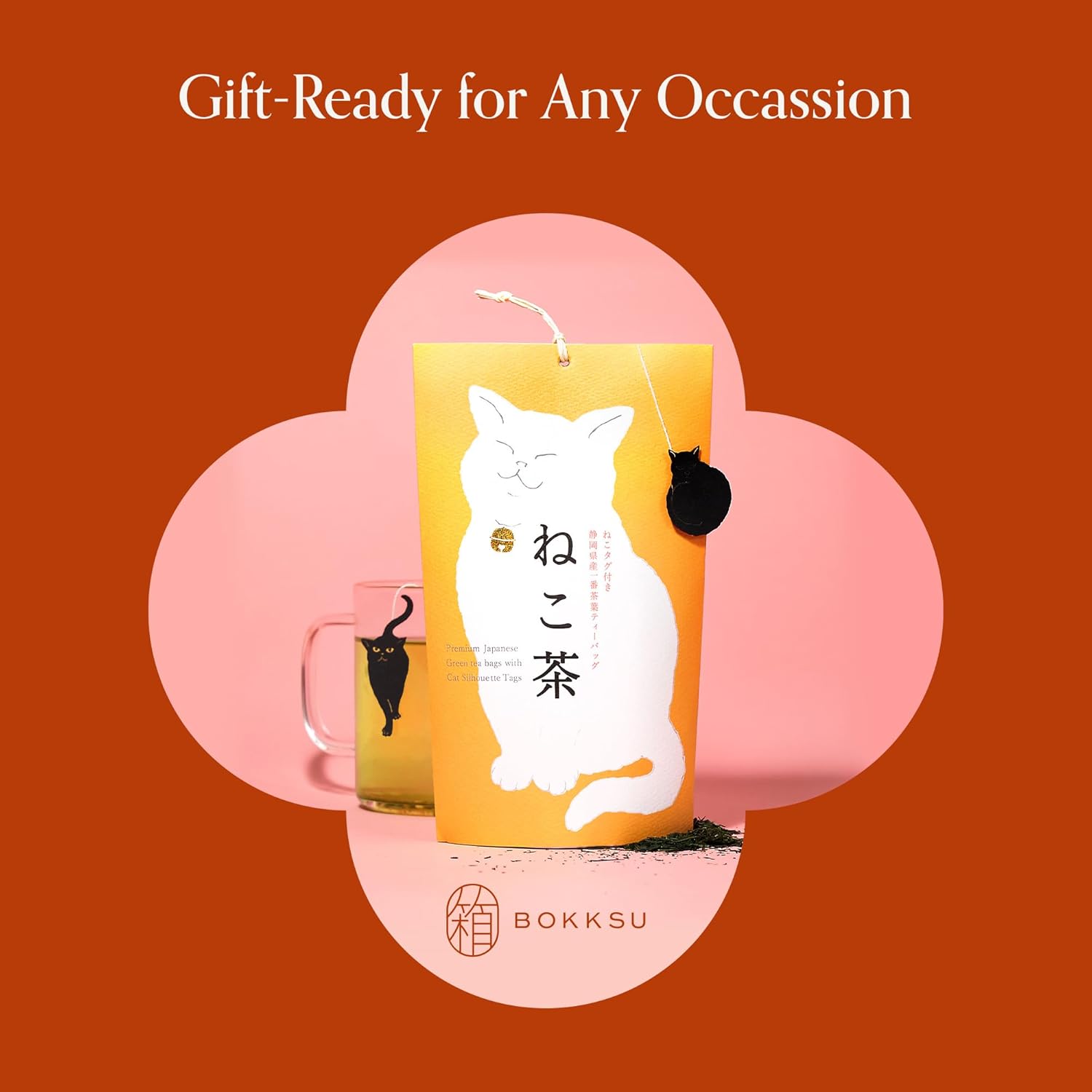 Bokksu The Cat Lover's Box - 10 Pieces of Cat Things for Cat Lovers with Treats, Teas, and Decorative Items, Ideal Cat Lover Gift for Women, Men, and All Cat Enthusiasts