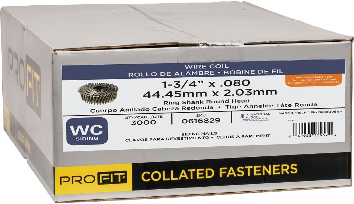 Primesource-Contnr C Grip-Rite Coil Framing Nail