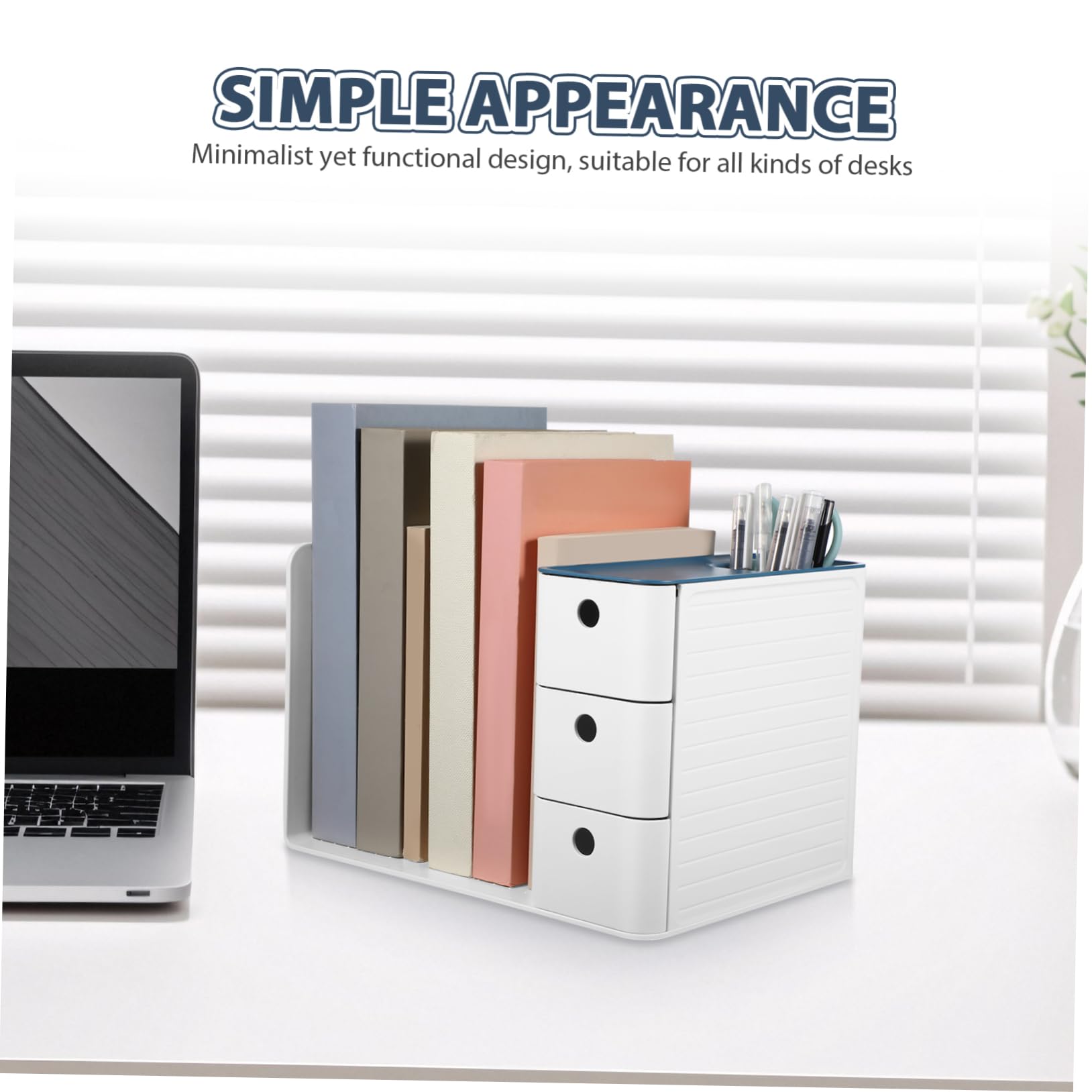 Organizer Per Plastica Scatola Multifunzione Per Cancelleria e Piccoli Oggetti Design Salva Spazio Cassetto Facile Da Accedere Per Scrivania e Toeletta