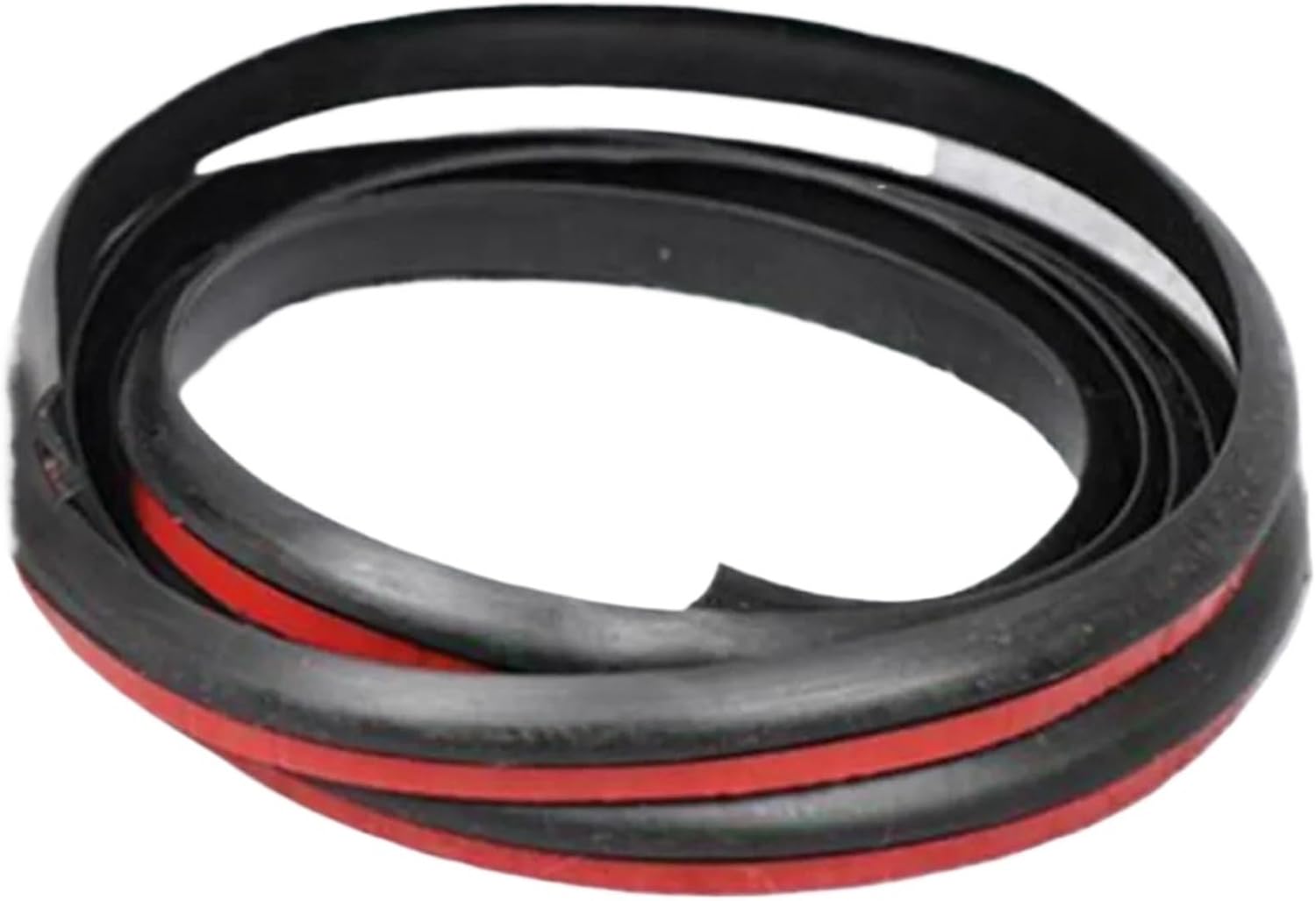 2-5m Rubber Car Seals Edge Sealing Strips Seal Strip Trim for Car Front Rear Bumper Side Skirt Rubber Window Seal(5Mx8x10mm White)