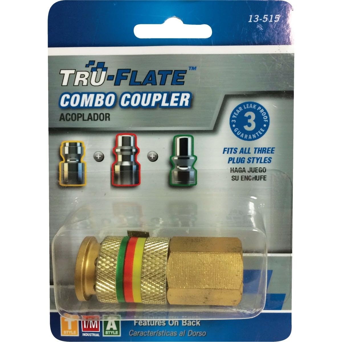 Coupler Universal 1/4in Fpt