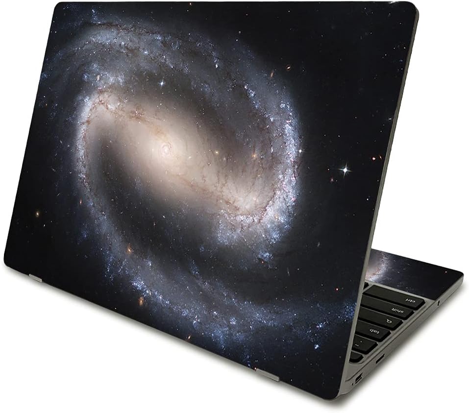 MightySkins Skin Compatible with Samsung Chromebook 4 (2021) 11.6" - Galaxy Bots | Protective, Durable, and Unique Vinyl Decal wrap Cover | Easy to Apply, Remove, and Change Styles | Made in The USA