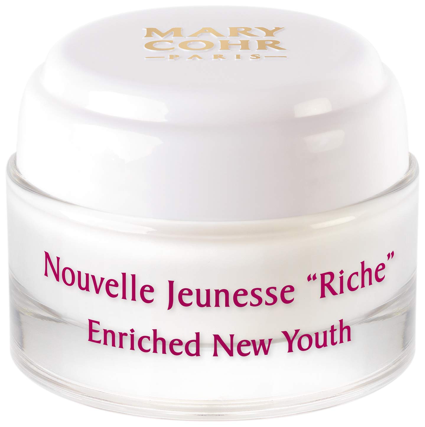 Mary Cohr New Youth Enriched Face Cream | Smoothing & Toning Cream | For Youthfull Face | Gain Firmer & Smoother Skin | The Skin Feels More Comfortable | 50 ML