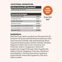 Vista 4 de Rollos congelados para perros de Nueva Zelanda, criados en pastos y en libertad, alimento crudo para perros pasteurizado suavemente, rico