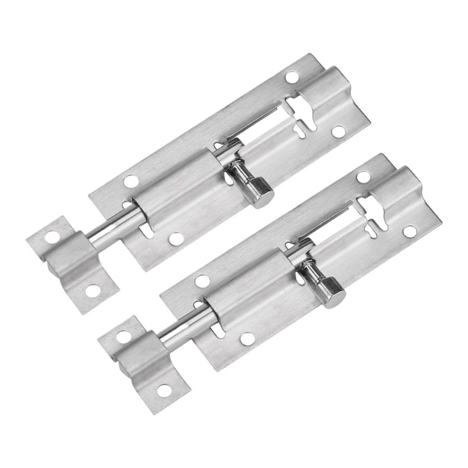 2pc Stainless Steel Door Security Lock Buckle Window Latch Thickened Sliding Gate Tower Bolts Catch Home Hardware