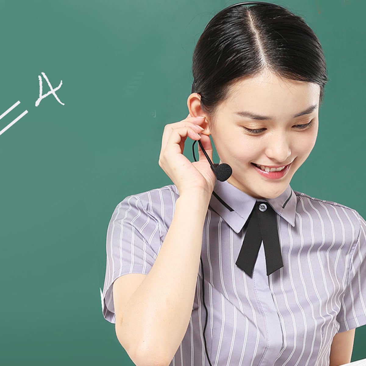 ERINGOGO Microphone Headset for Speaker Earhook Microphone Amplifier Headset Replacement