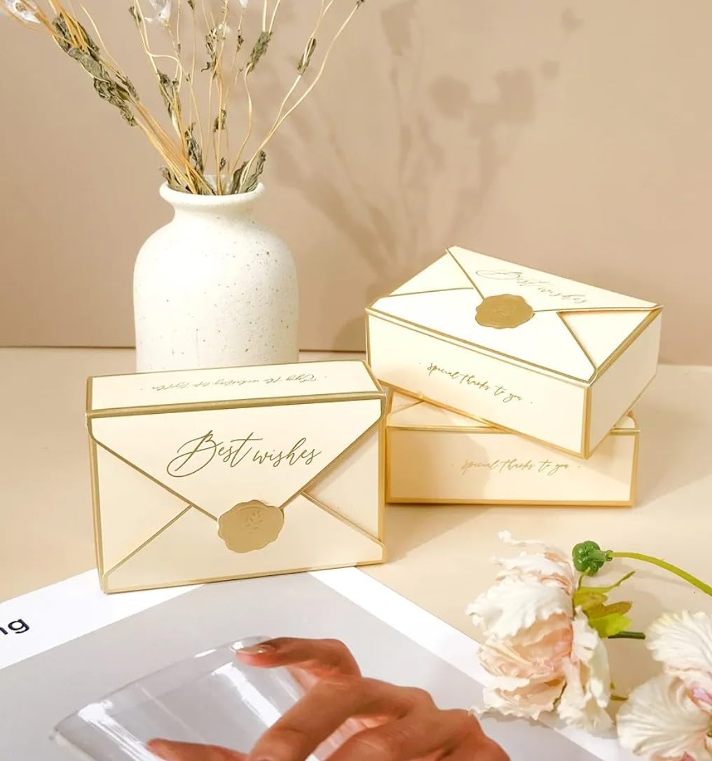 VRB Dec 10pcs Gift Boxes for Packaging/Gift Boxes for Gifting,hamper boxes for gift empty,gift hamper box for gifting,return Gifting,Chocolates, Dry Fruits, Wedding & Pooja Gifts. (10 Pcs - White)