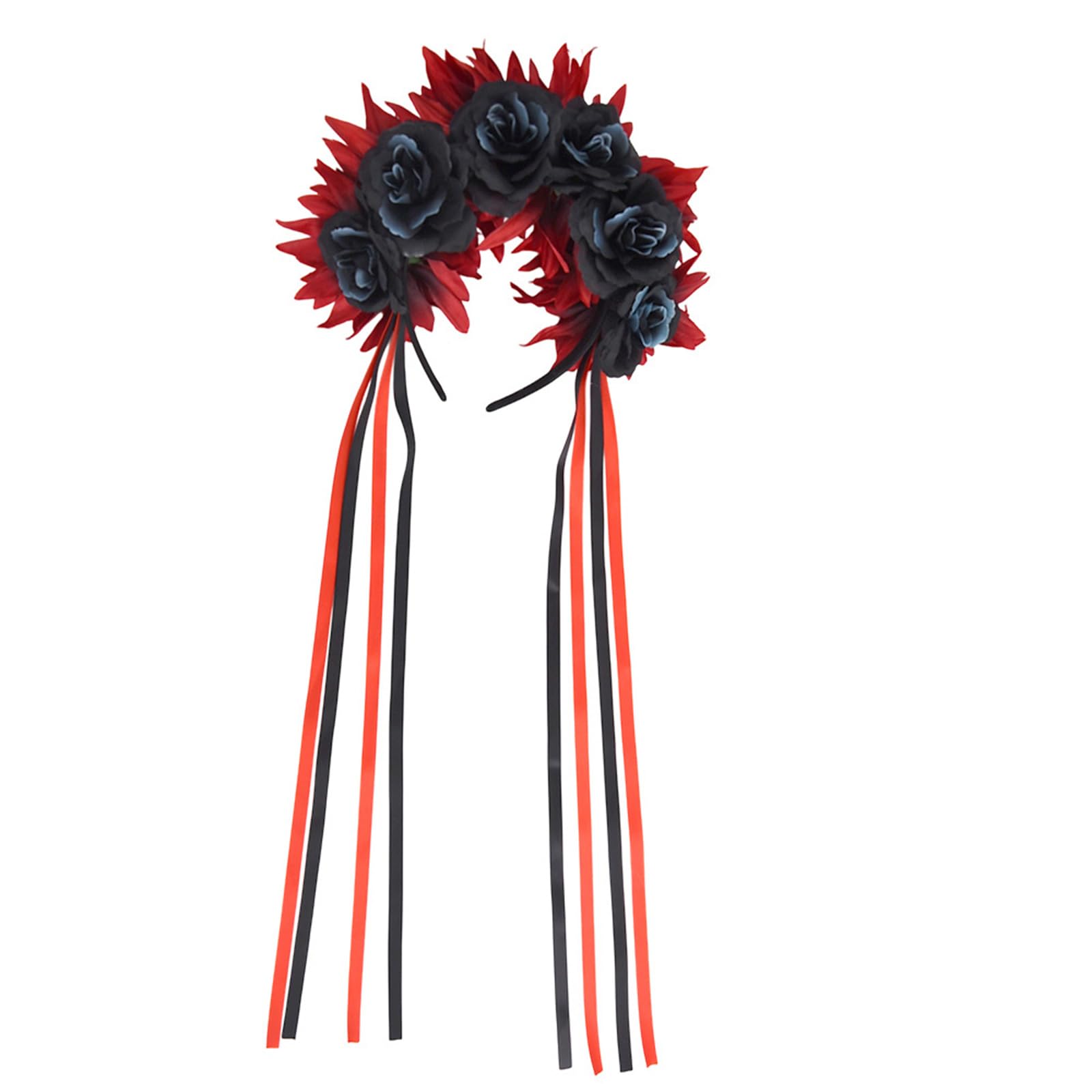 Fentency Halloween Chrysanthemum Ribbon Hairband Comfortable Headband Hair Decoration For Costume Parties And Festival Event