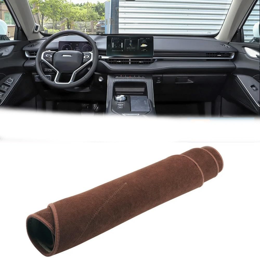 Car Dashboard Cover Sun Shade Avoid Light Mat Pad Dashboard Grip Mat Instrument Panel Carpe for Haval H6 3rd Gen GT 2021 2022 2023 2024 HEV PHEV