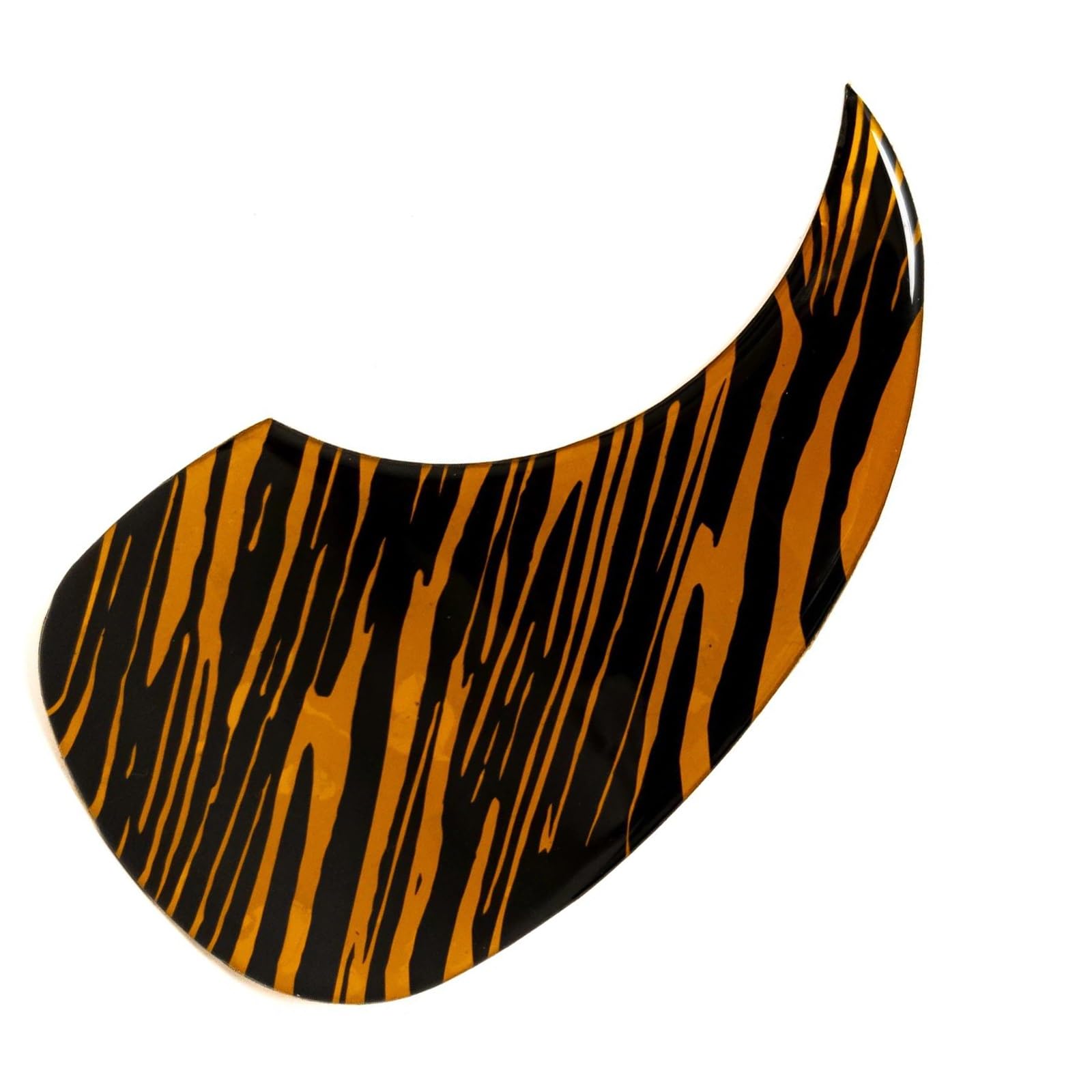 Pickguard do gitary akustycznej dla początkujących Pickguard do gitary akustycznej w żółty pasek