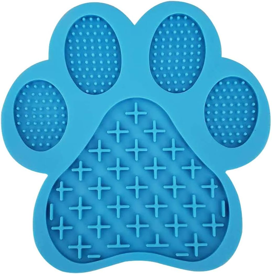 amzUSA Lick Pad for Dogs - Slow Feeder - Dog Licking Mat for Anxiety - Dog Lick Pad for Treats