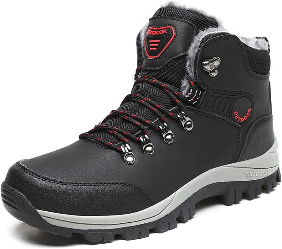 Men's Hiking Boots Snow Sports Boots High Top Outdoor Waterproof Work Boots