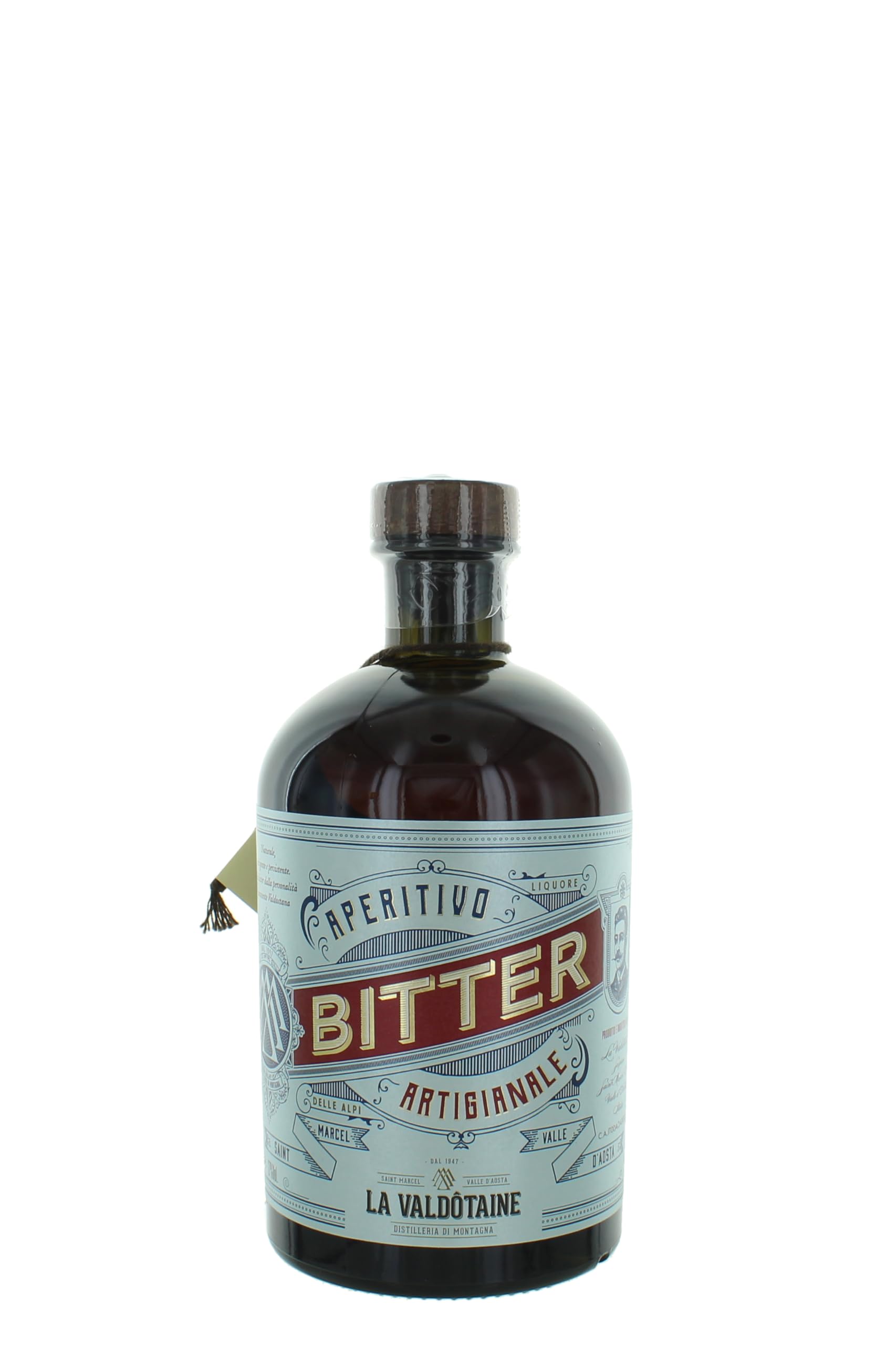 La Valdôtaine Bitter Artigianale delle Alpi Aperitivo Kräuterbitter 27% Vol. (1 x 1l)