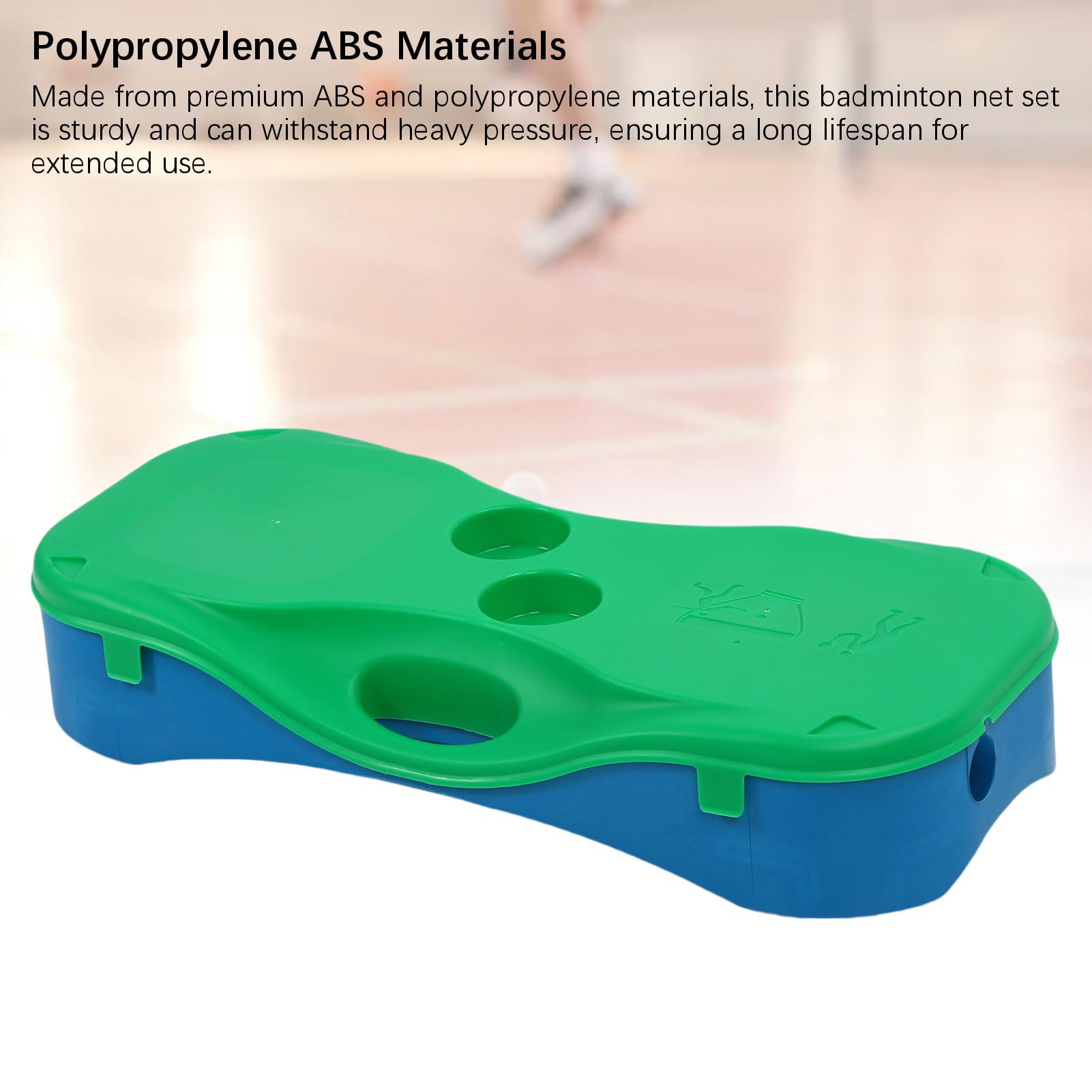 Jiawu Rete da Badminton, 9,8 Piedi Facile Installazione Istantanea, Rete Sportiva da Tennis Portatile con Custodia per il Trasporto per Divertimento in Giardino