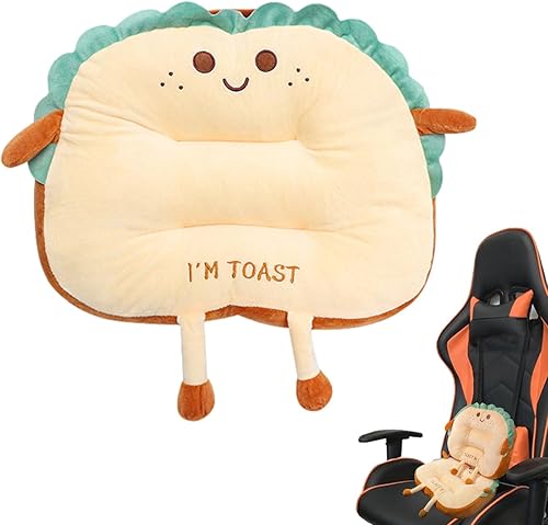 Miniatura 2 de Cojín de asiento, cojines para silla de oficina, cojín de asiento de automóvil, cojín de pan tostado esponjoso, cojín para asiento de asiento de