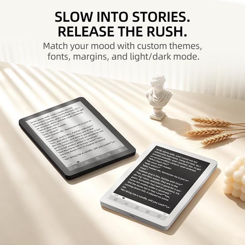 Bigme B6 Pro 15,2 cm Eink E-Reader, 8 + 256 GB, czarny