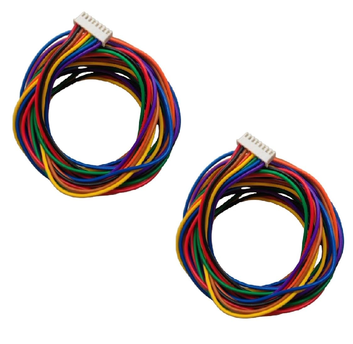 1 mtr 8 pin jst xh 2.54mm pitch plug and socket with cable 14/36 pvc wire (0.5mm) (2)