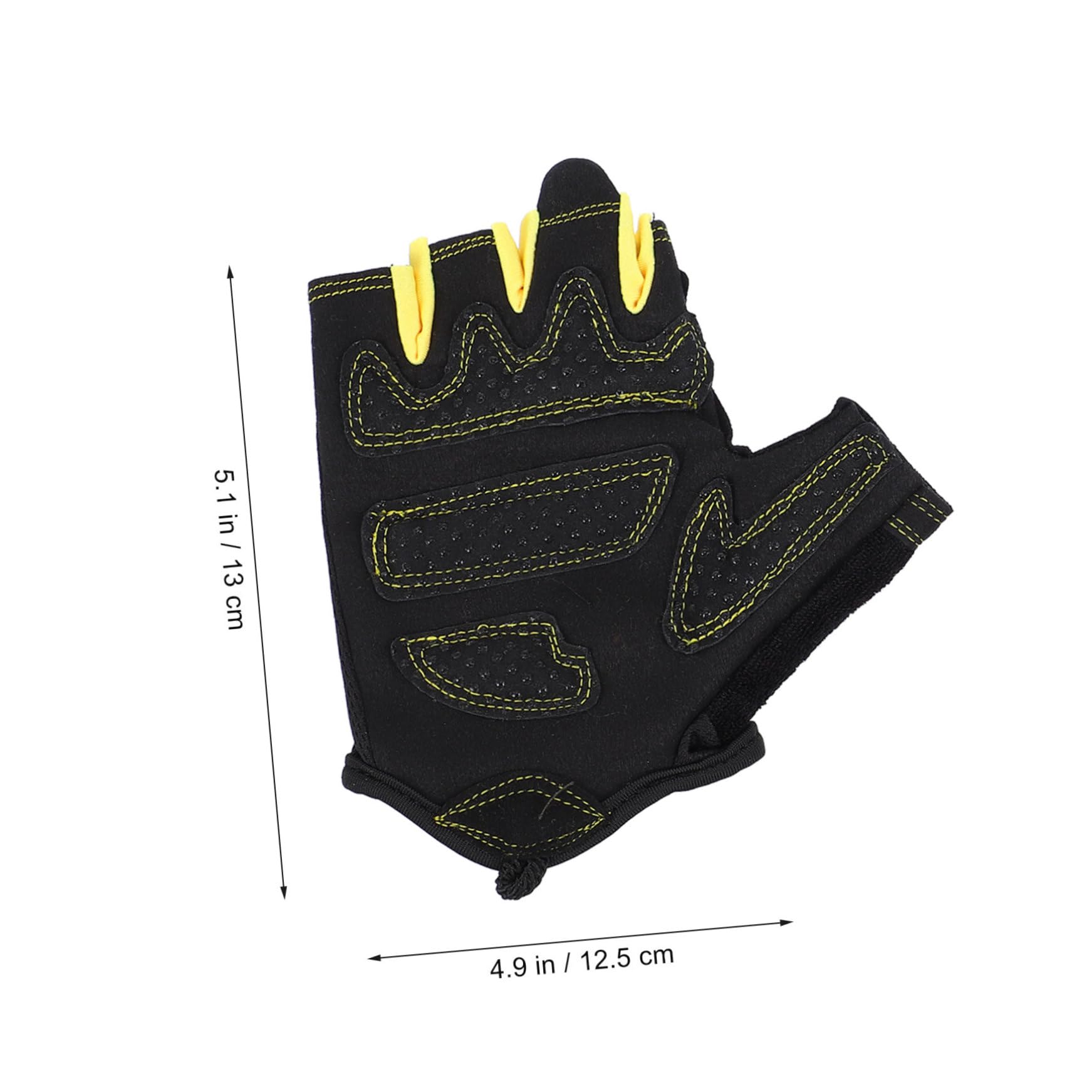PACKOVE 3paia Guanti Da Ciclismo Antiscivolo Mezza Dita Per Sport All Aperto Guanti Fitness Traspiranti Regolabili e Resistenti Per Escursionismo Ciclismo e Sollevamento Pesi