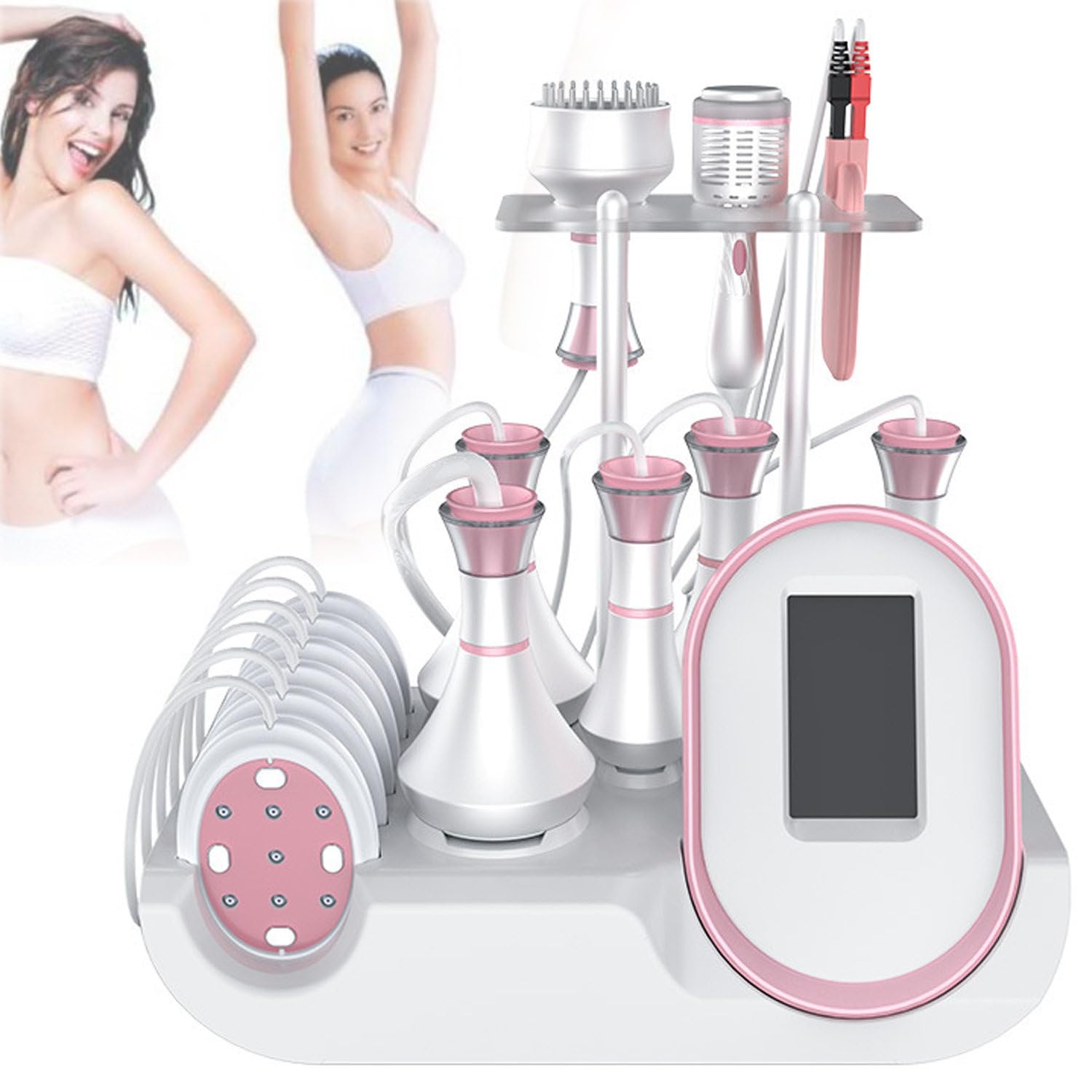 Macchina di Bellezza Dimagrante Multifunzione 9 in 1 80k, Dispositivo Dimagrante per Il Corpo, Macchina per La Scultura del Corpo, Strumento per La Rimozione del Grasso B