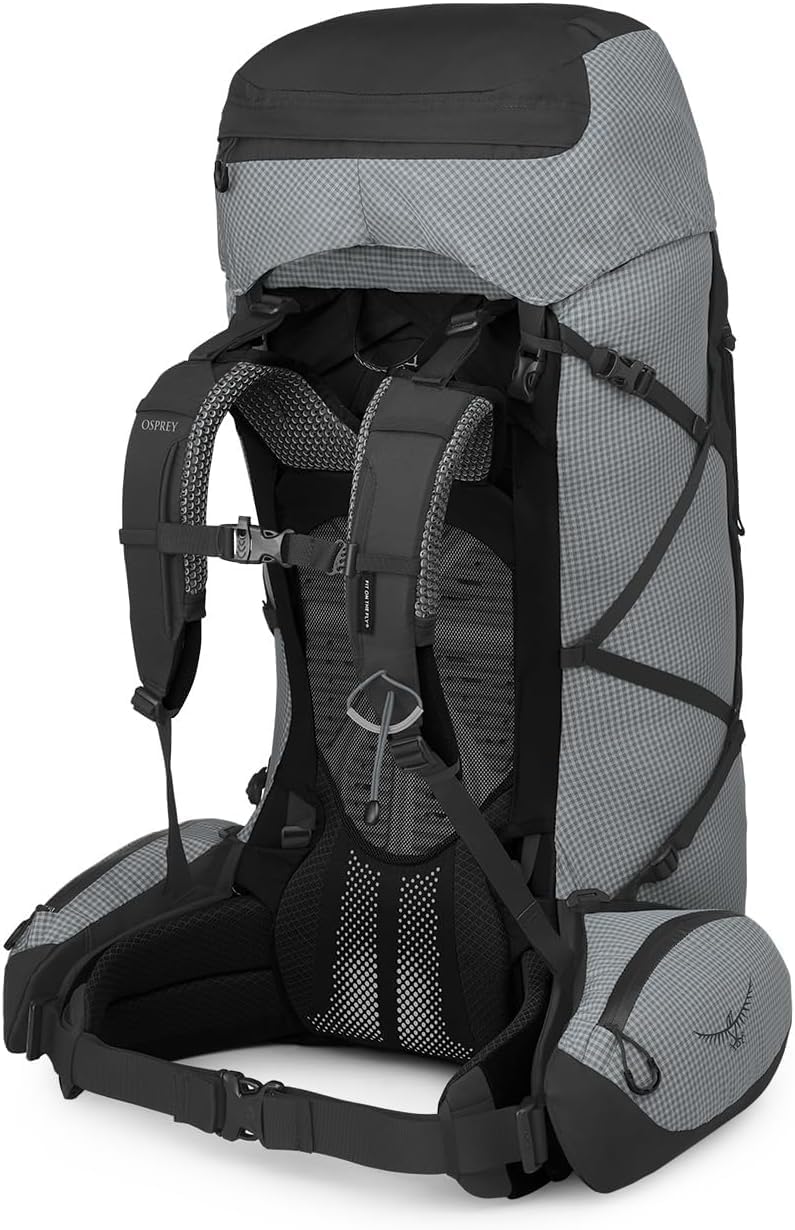 Osprey Aether Pro 75L Backpack, back view