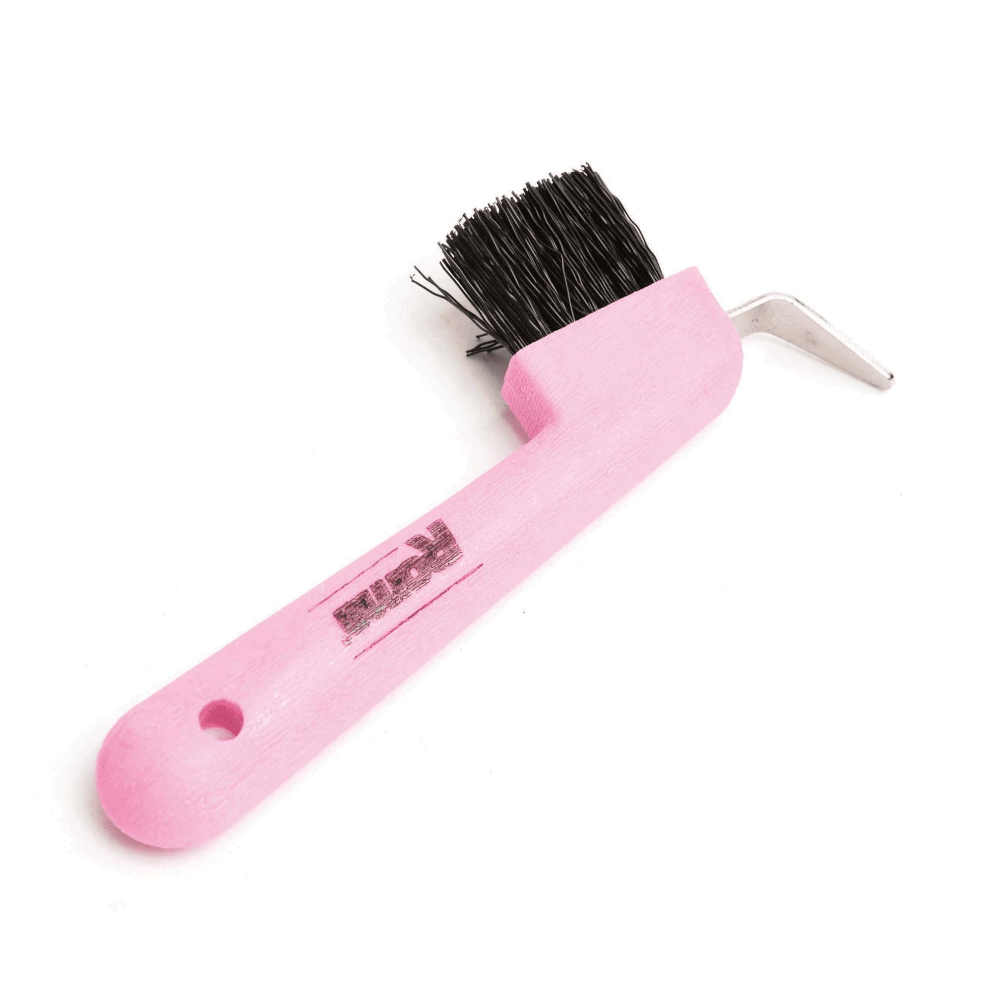 Roma Deluxe Hoof Pick with Brush, Purple