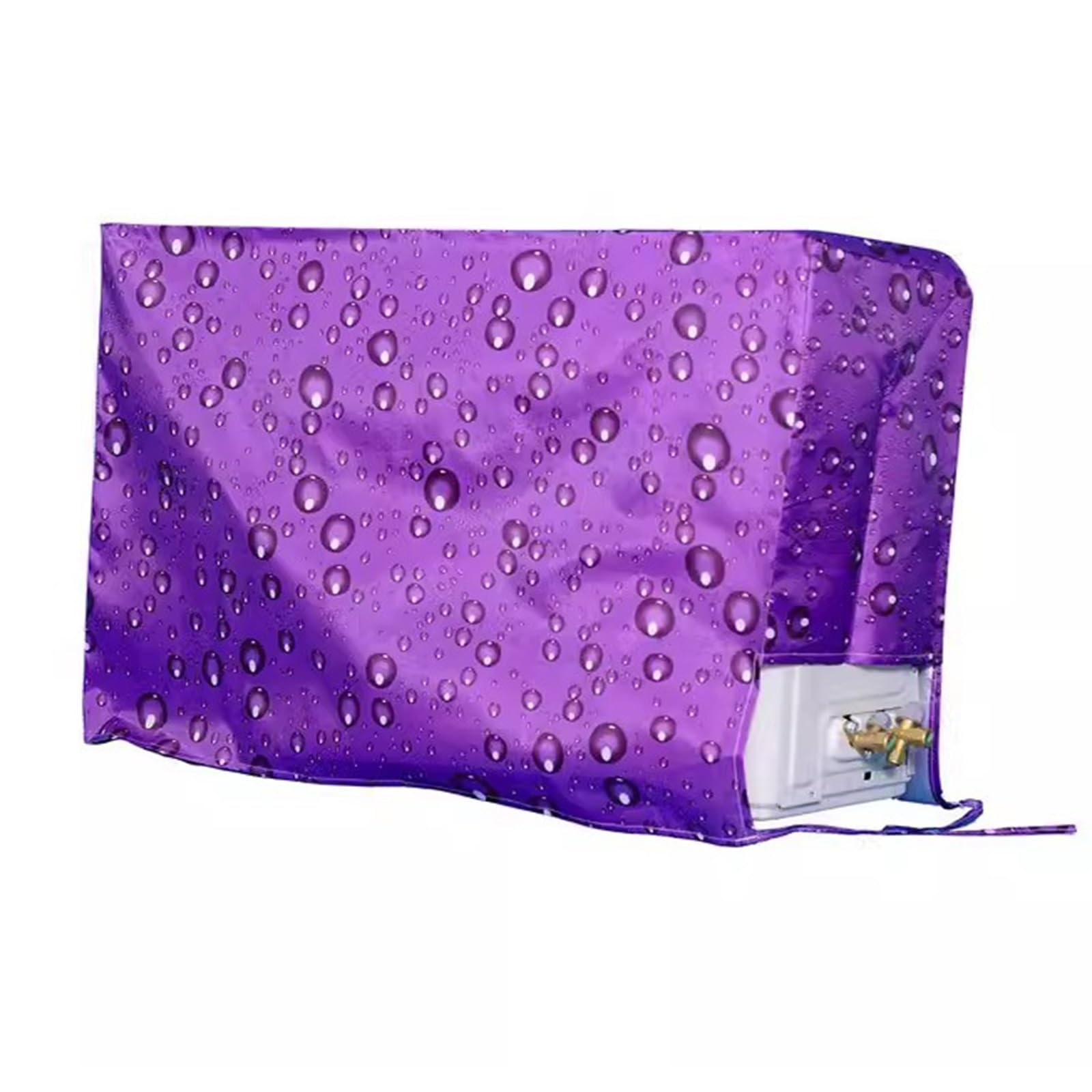 BTYQKZVPM Ultra Thin Flat Washers, Outdoor Air Conditioner Cover Oxford Fabric(Purple,96x70x38cm)
