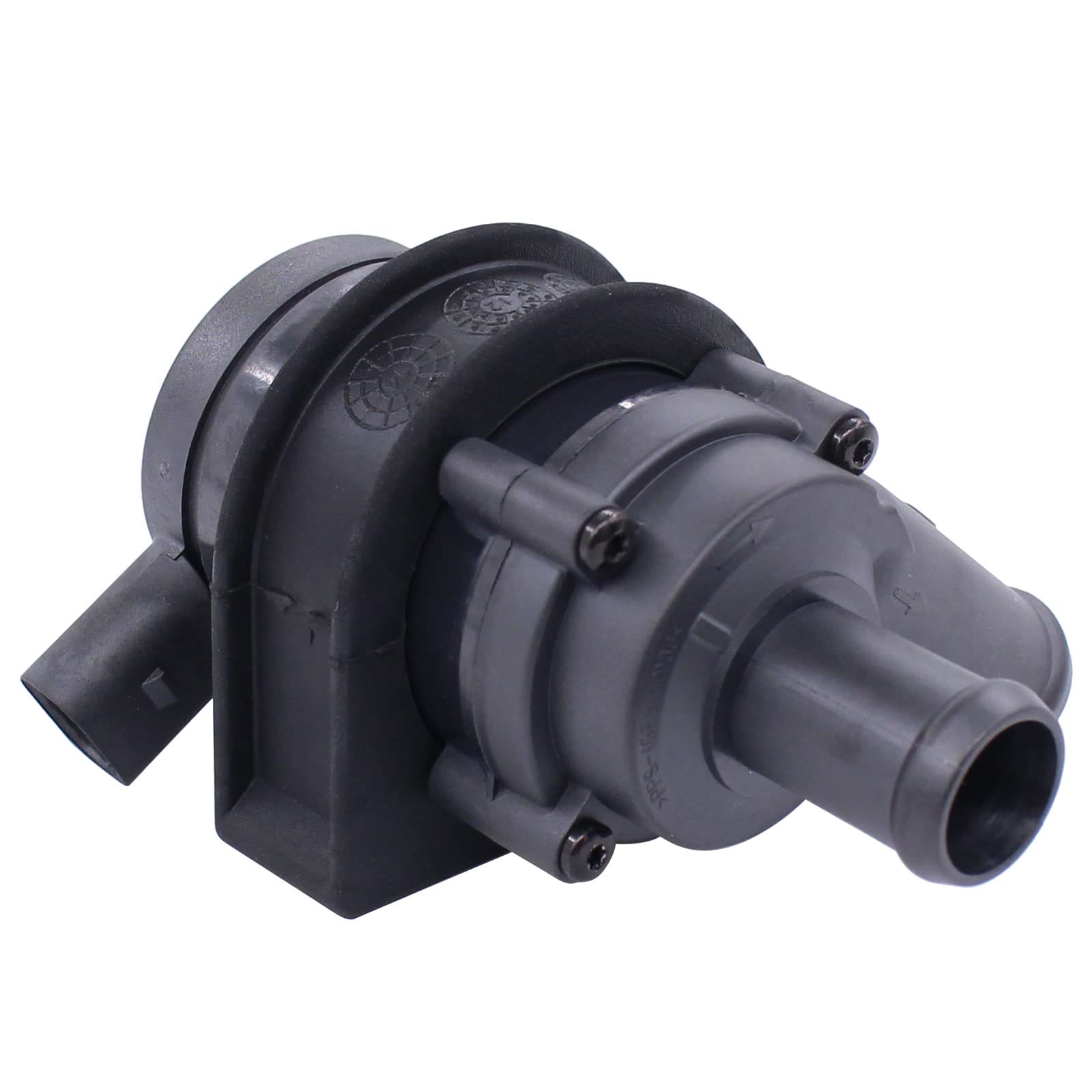 Doo Engy Pompa dell'acqua supplementare, pompa secondaria a 2 poli, 12 V, con supporto per Transporter T5 per Multivan T5 per Sharan 7M 1.9-3.2 7H0965561