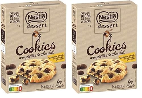 Nestlé Dessert - Préparation pour Gâteau - Cookies au pépites